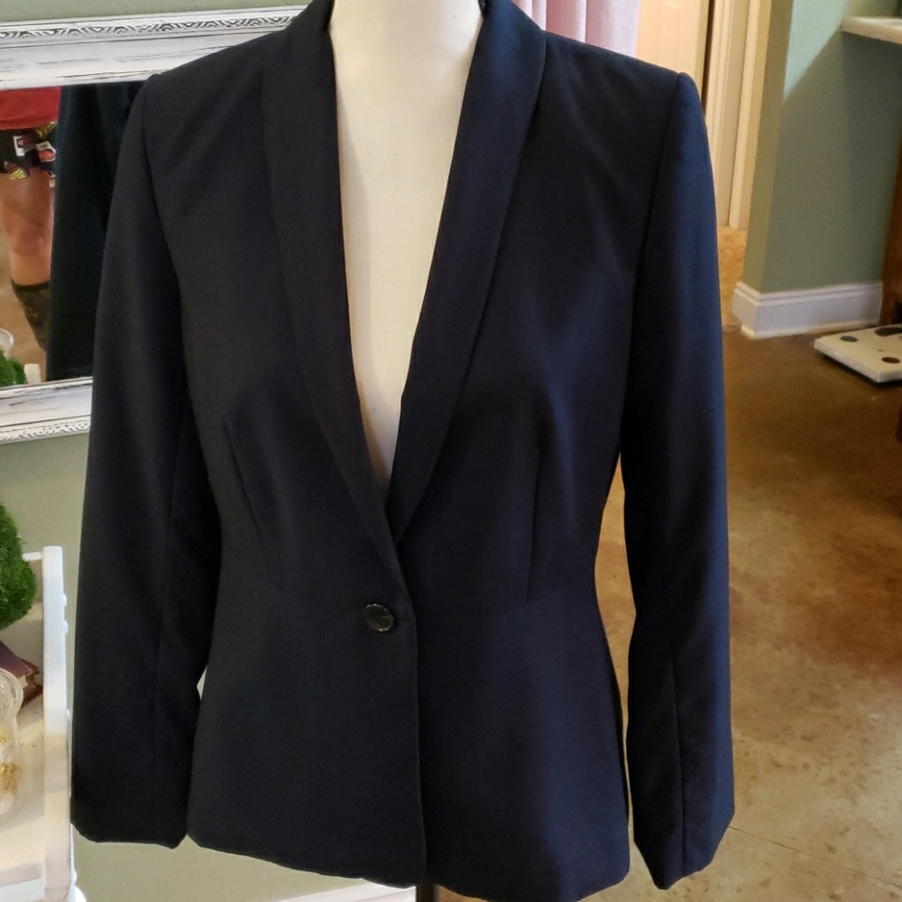 Women's Calvin Klein Navy Blazer